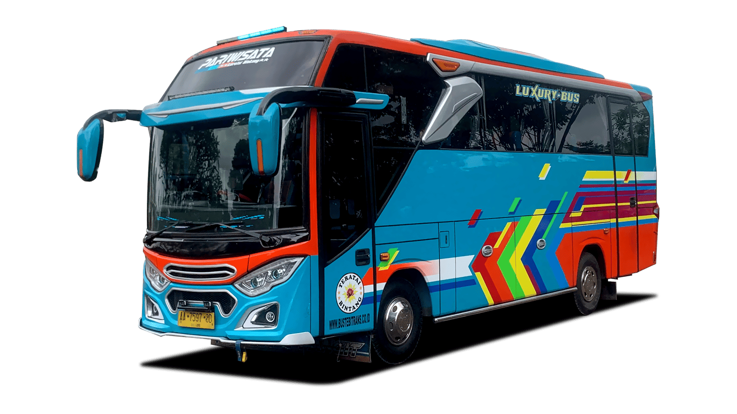Medium Bus Pariwisata TB 01 - 31-33 Seats + Dispenser